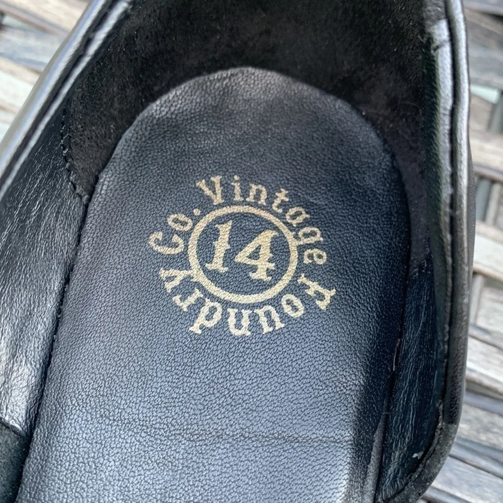 𝅺vintage Foundry Co. Corinne Shoe - Black Leather